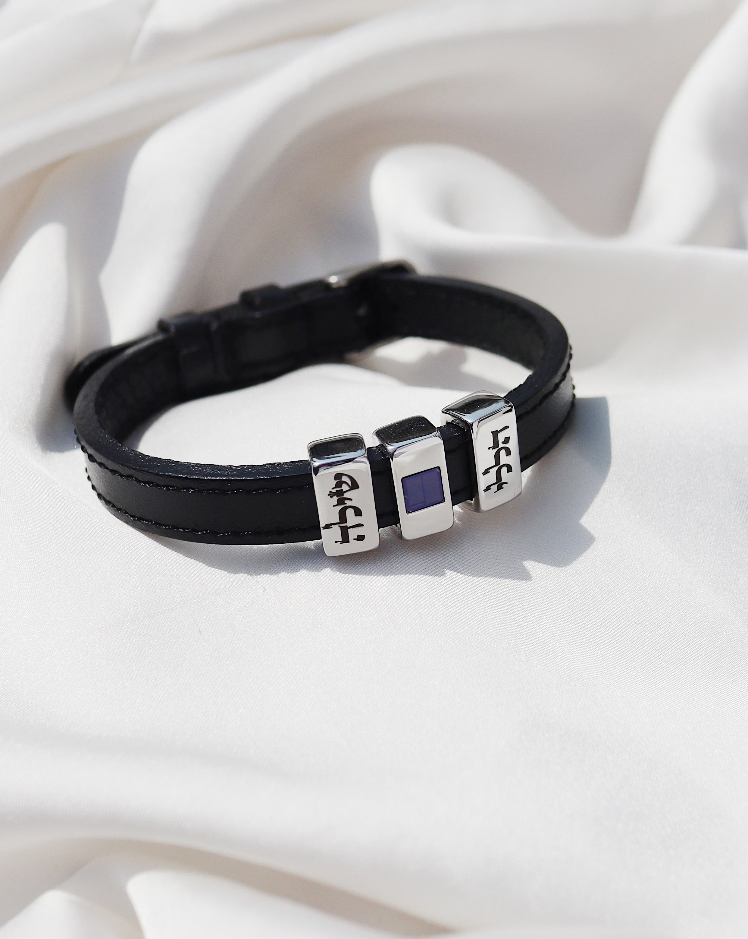 צמיר עור לגבר - ננו תנך - חריטה אישית - דגם אדיר