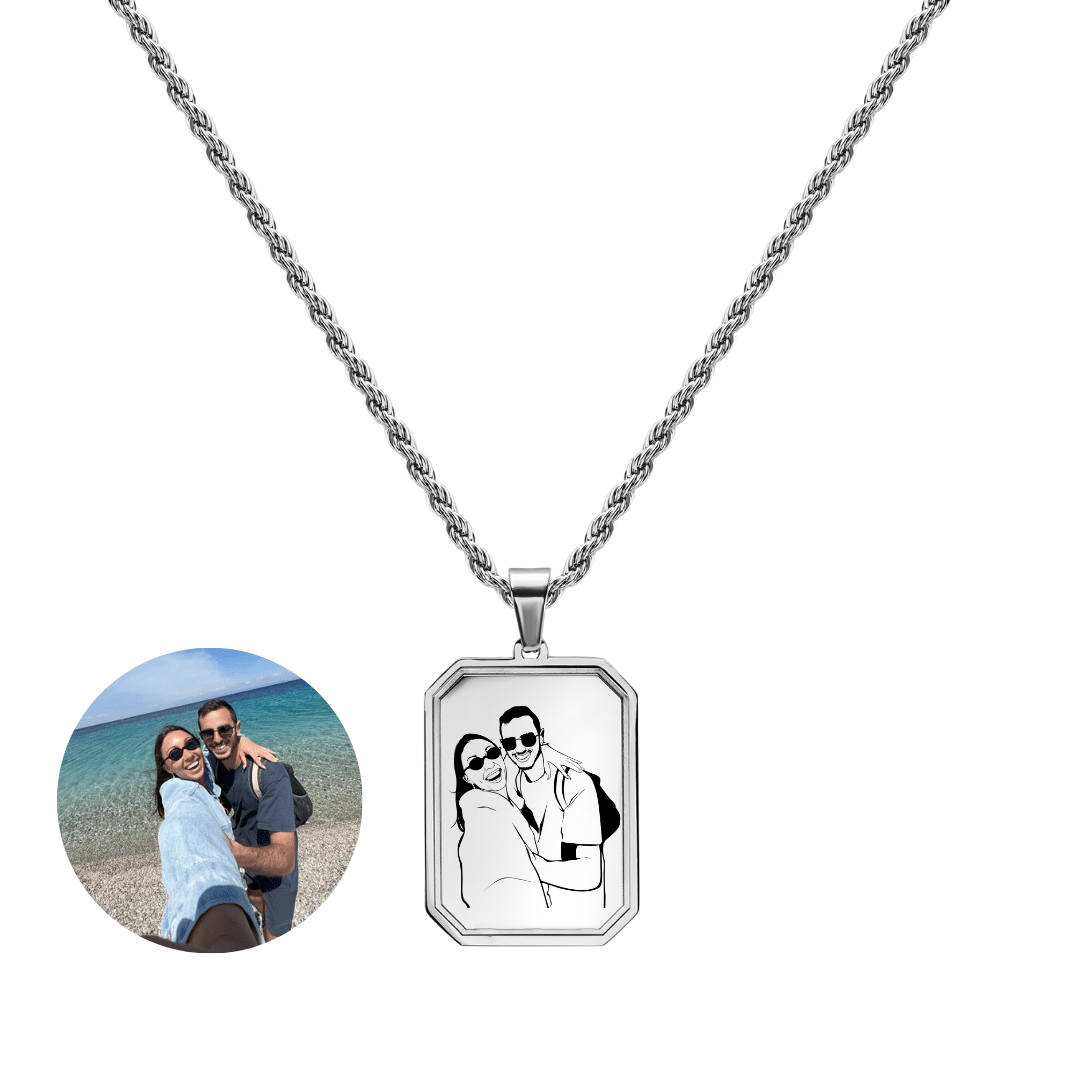 Gabriel Necklace - Photo Engraving
