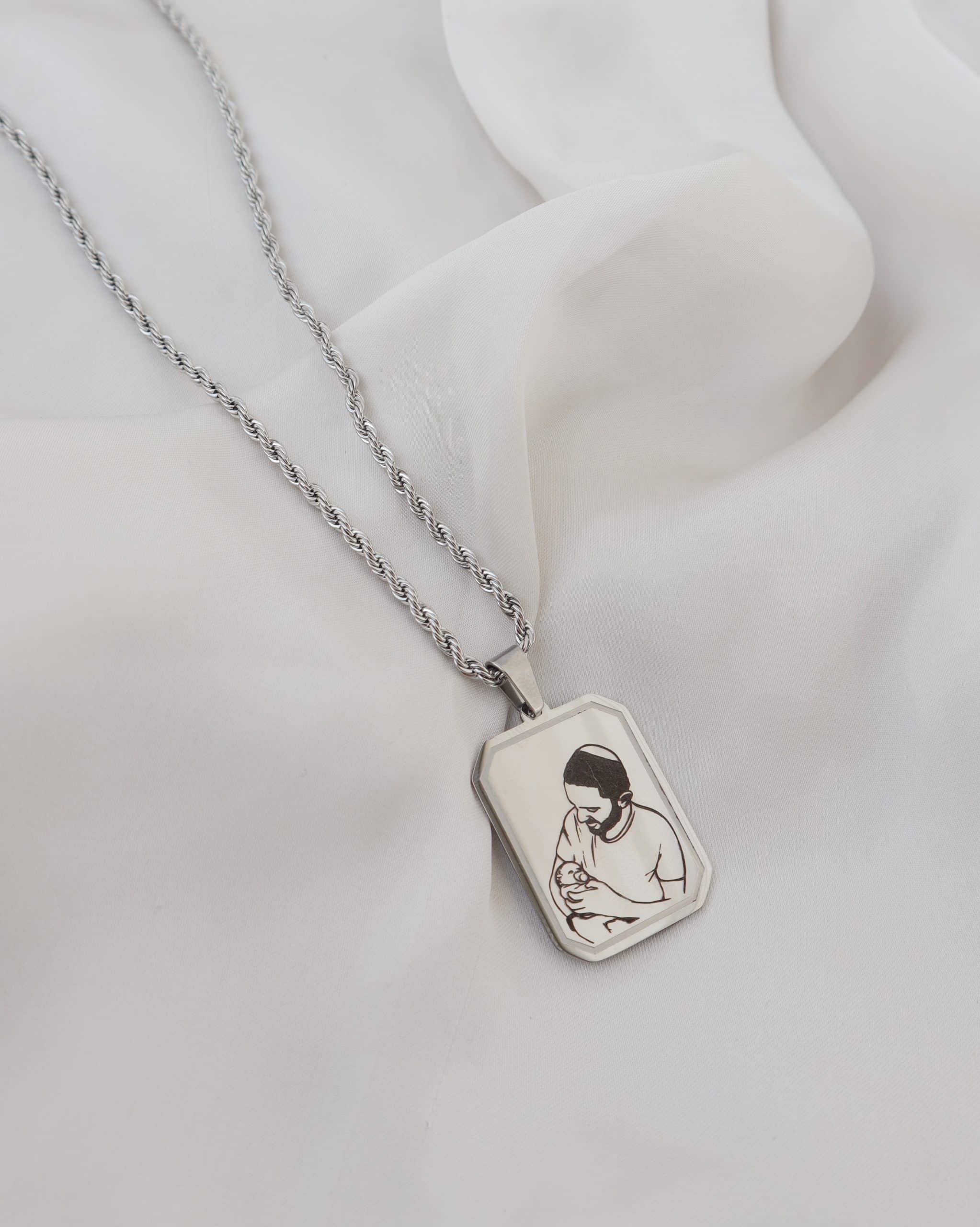 Gabriel Necklace - Photo Engraving
