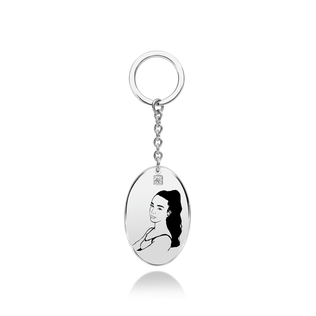 Commemorative Keychain - Ellipse Model