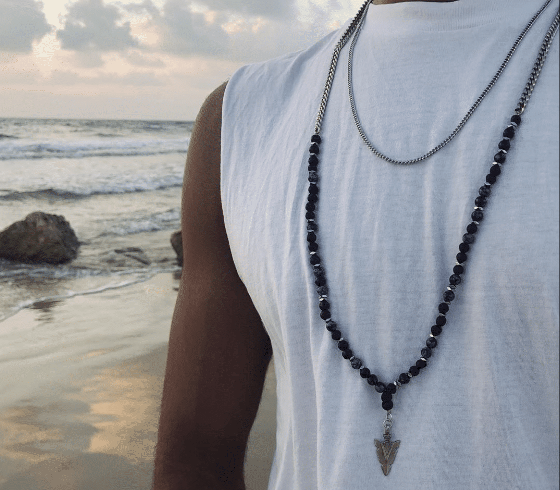 Men's Necklace - Gourmet Thin - Stainless Steel
