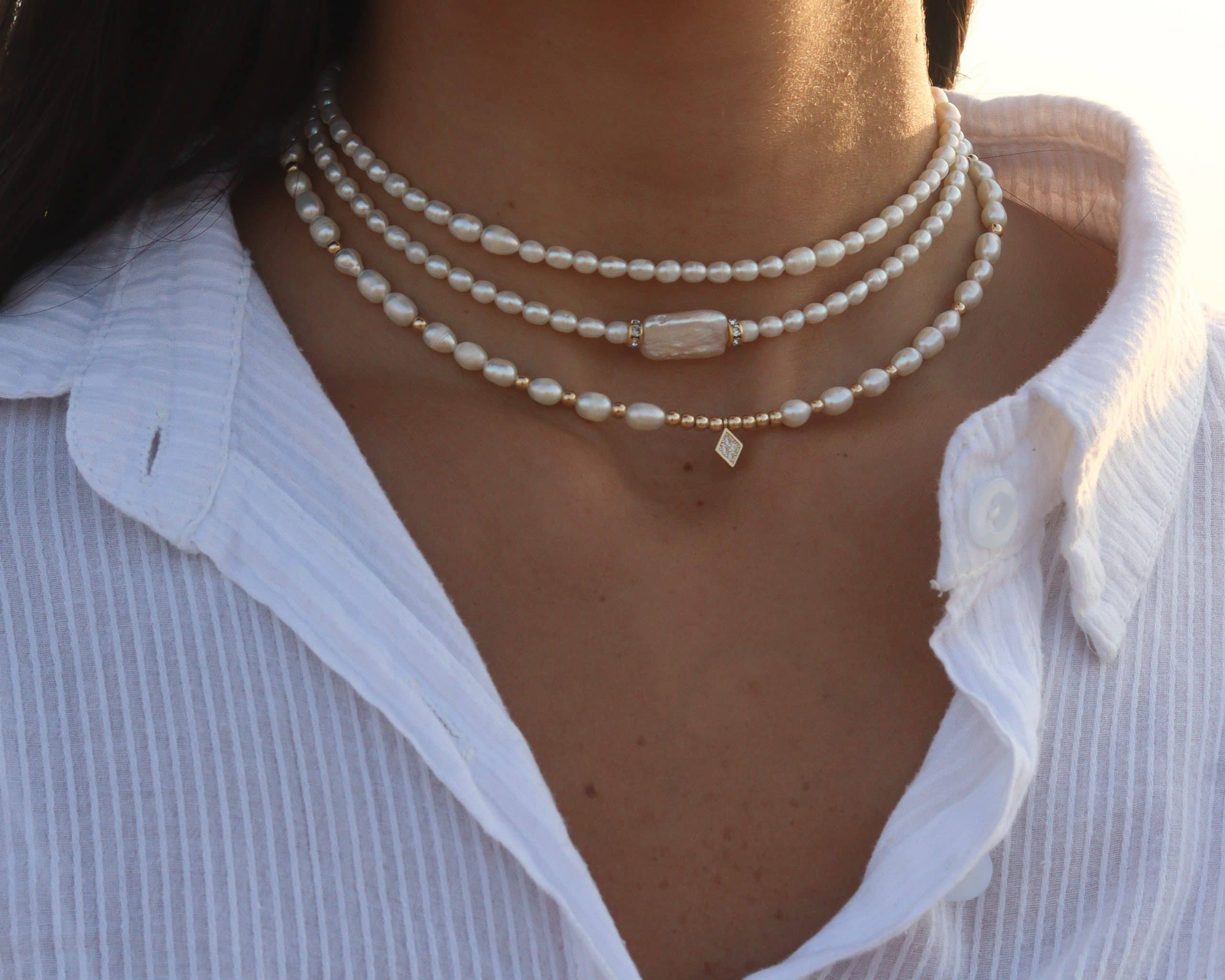 שרשרת פנינים - נאיה גולדן