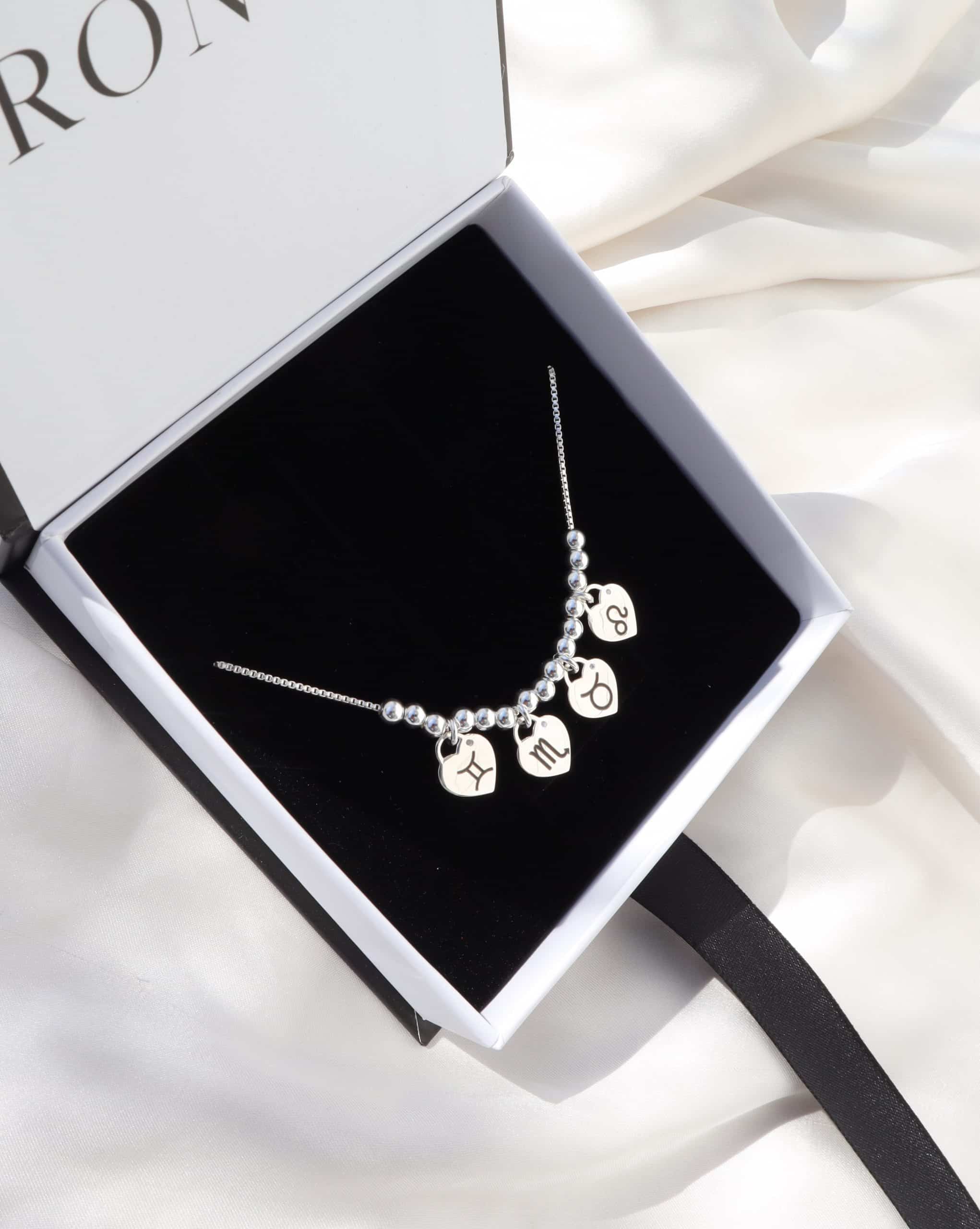 Engraved Necklace - Love Multi - 925 Silver
