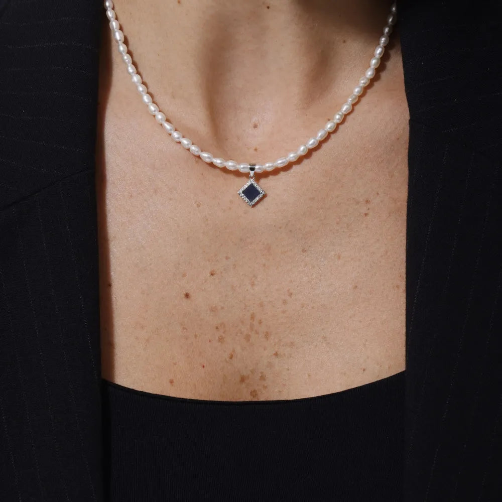 Noya Pearl Necklace – Nano Tanakh