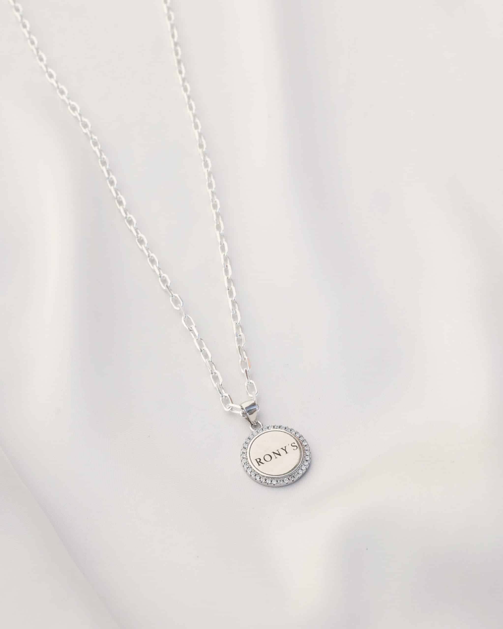 Alexa Necklace - 925 Silver and Personalized Engraving