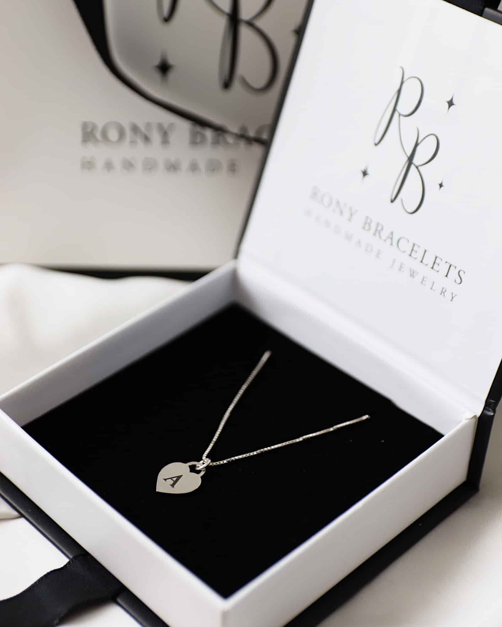 925 Silver Love Necklace - Photo Engraving